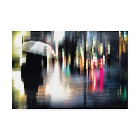 Teru 'Rainy Day Umbrellas' Canvas Art,30x47